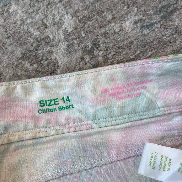 Lilly Pulitzer Women's Clifton Short Multi Chin Chin 14 - Picture 6 of 9